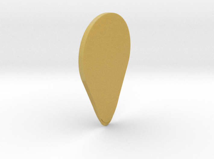 Your Personalized Guitar Flatpick 3d printed