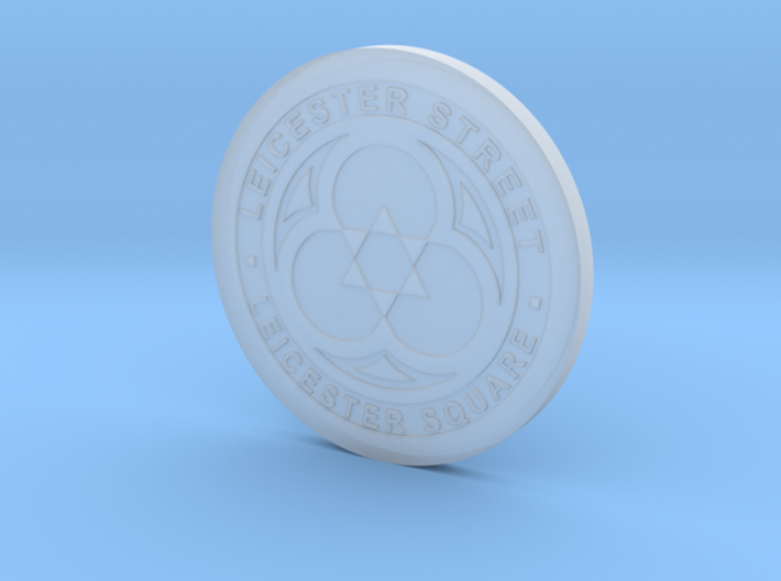 1:9 Scale Leicester Manhole Cover 3d printed