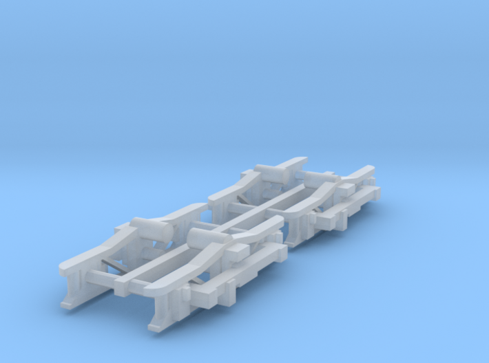 #160-1099 Truck frames for static display 3d printed