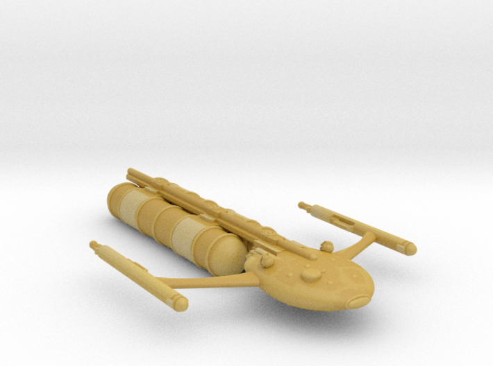 Large Modular Freighter with Tanker Pods 3d printed