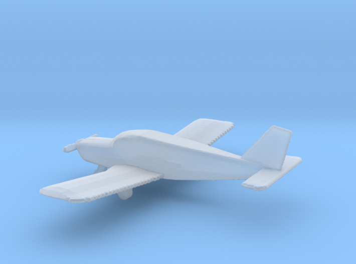 1:200 Scale Piper PA28 Cherokee 3d printed