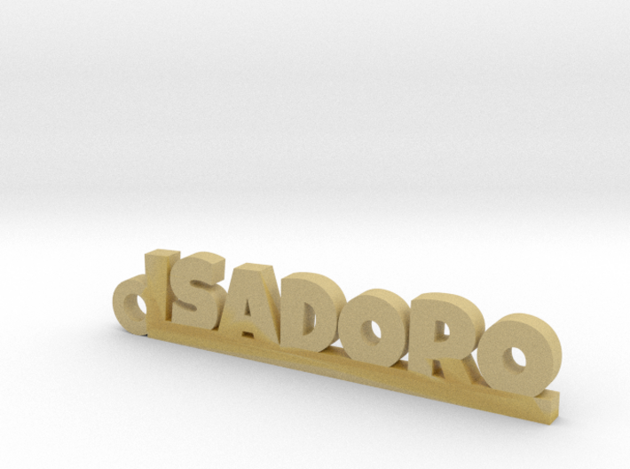 ISADORO_keychain_Lucky 3d printed