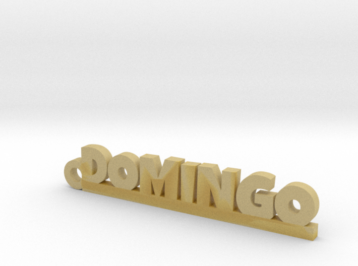 DOMINGO_keychain_Lucky 3d printed