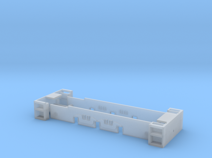 GE sideframes and buffers for Five79 kits 3d printed