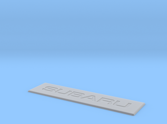 Subaru Floor Mat Badge for WeatherTech Liners 3d printed