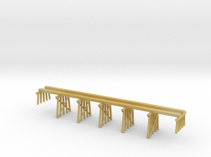 Timber Trestle N Scale: SP Common Standard Design  3d printed 