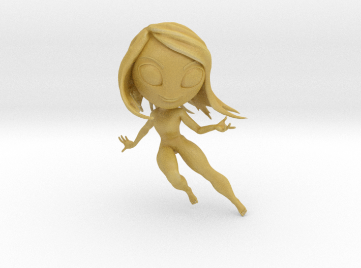 Water character 3d printed