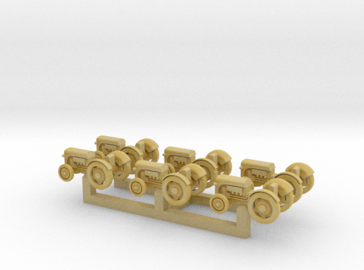 (1:450) Pack of 6 Tractors 3d printed