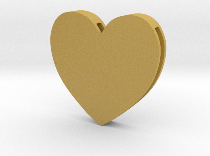 Choker Slide Letters (4cm) - Rebirth Heart 3d printed