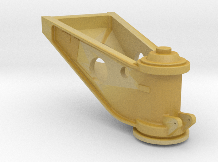 Westland Wessex Tail Wheel Casting 1:32 3d printed 