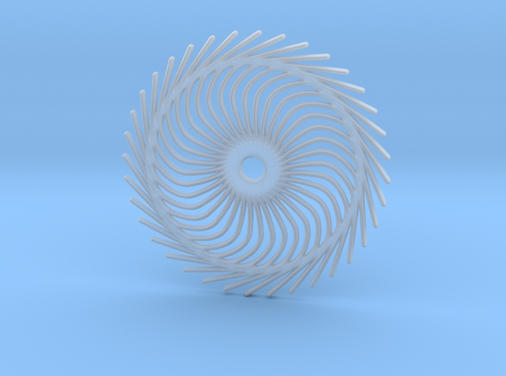 Spiral shape 3d printed