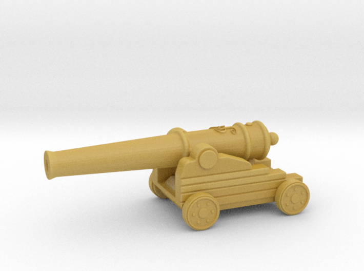 little ship cannon 3d printed