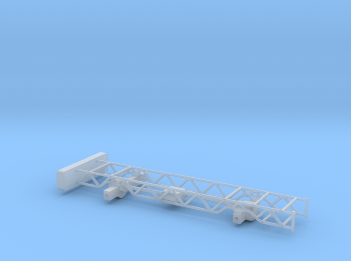Chevy 4x4 pulling truck frame 1/64th scale 3d printed