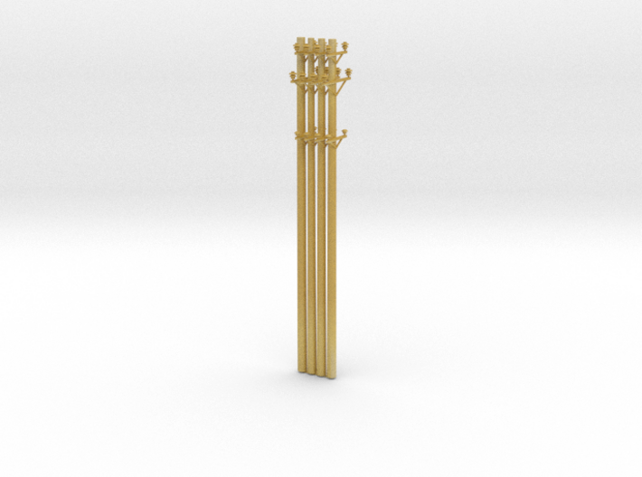 Great Northern Catenary Poles -4 pack 3d printed