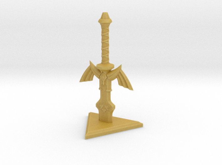 Master Sword Miniature 3d printed