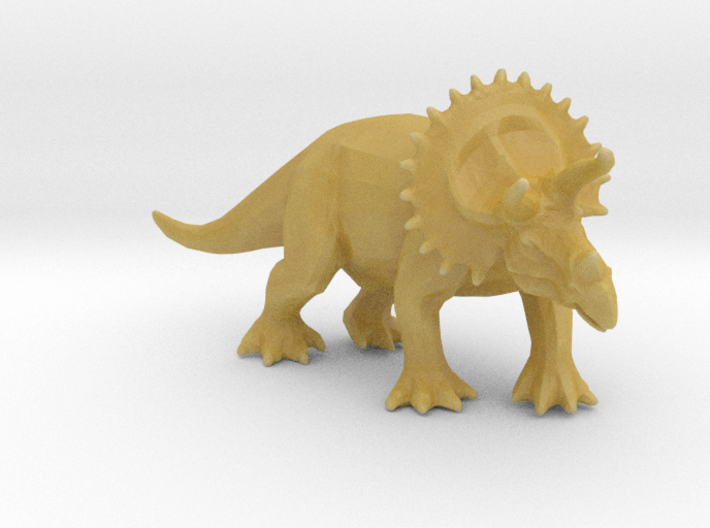 1/72nd scale Triceratops 3d printed