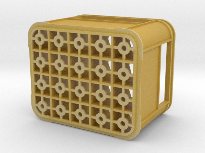 Crate for beer bottles 3d printed