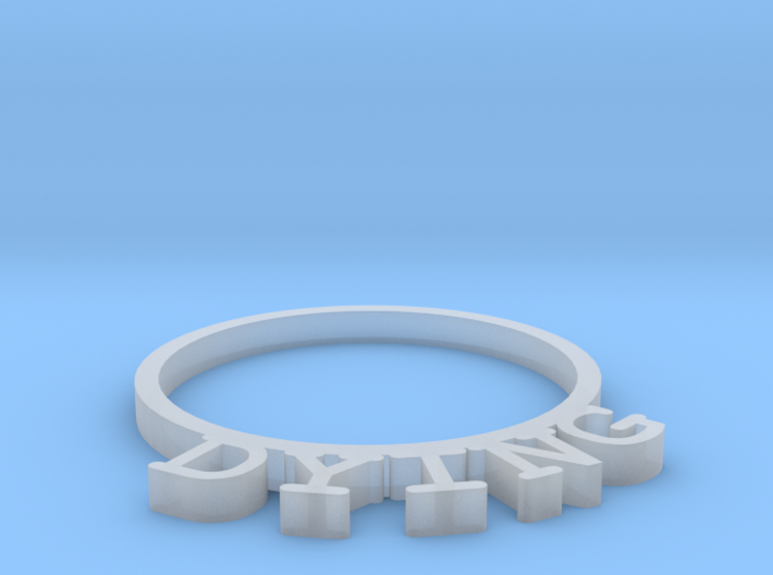 D&amp;D Condition Ring, Dying 3d printed