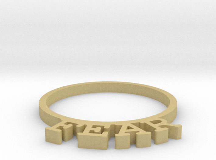 D&amp;D Condition Ring, Fear 3d printed