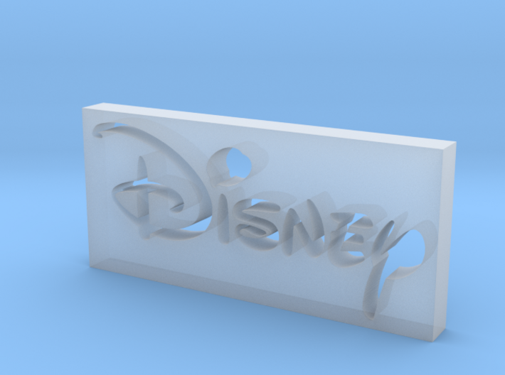 Disney Logo 3d printed