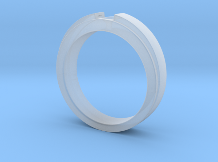 Engagement Ring Design - CC150-BL 3d printed