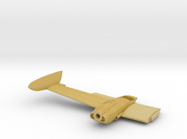 Cessna421B-144scale-05-RightWing 3d printed
