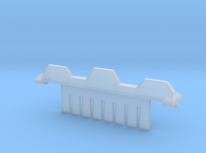 8 Tooth Electrophoresis Comb 3d printed
