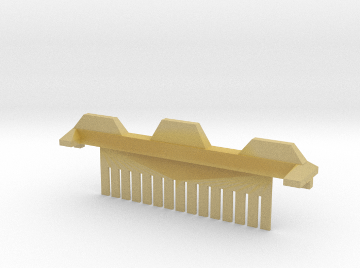 15 Tooth Electrophoresis Comb 3d printed 
