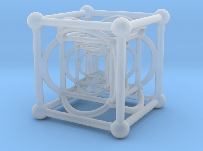 Nested Cubes 3d printed