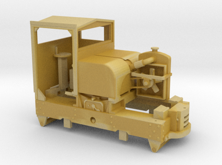 1/55 scale cabbed Simplex 3d printed