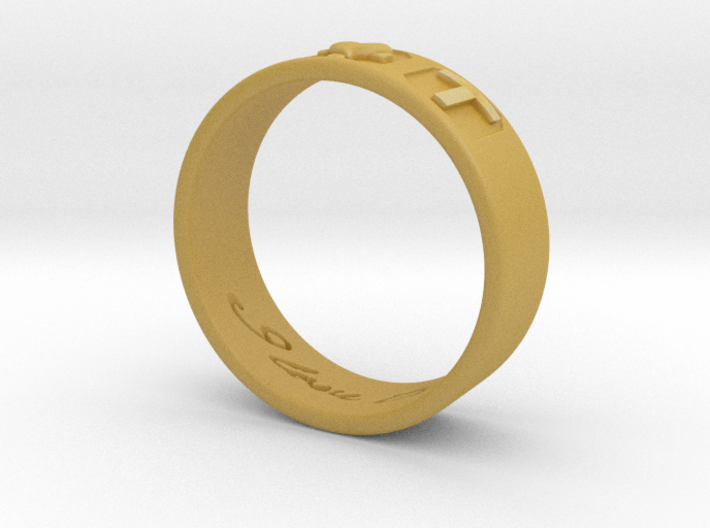 R and T Ring 3d printed