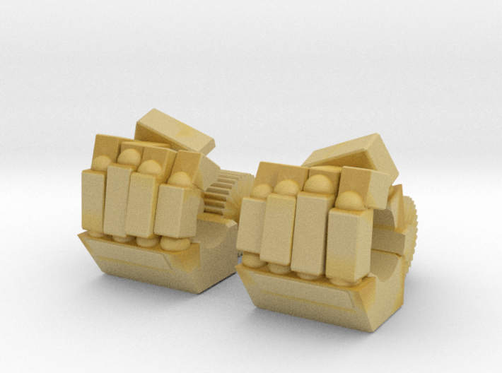 TF Combiner Wars Replacement hands for Prowl 3d printed