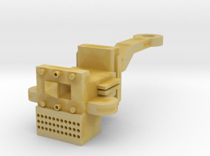 O Scale P &amp; W Brill Bullet Coupler 3d printed