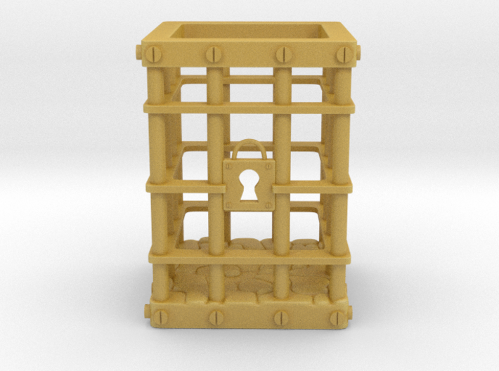 Dice Jail 3d printed