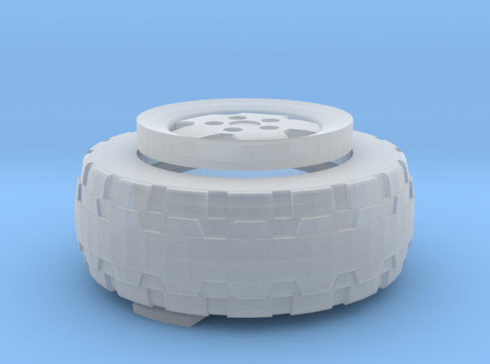 Legacy Jeep Spare Wheel 3d printed