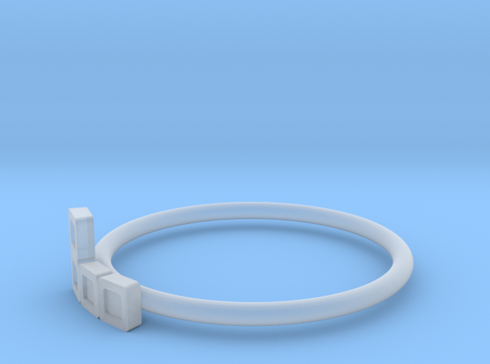 Block Puzzle Ring (Type-L) 3d printed