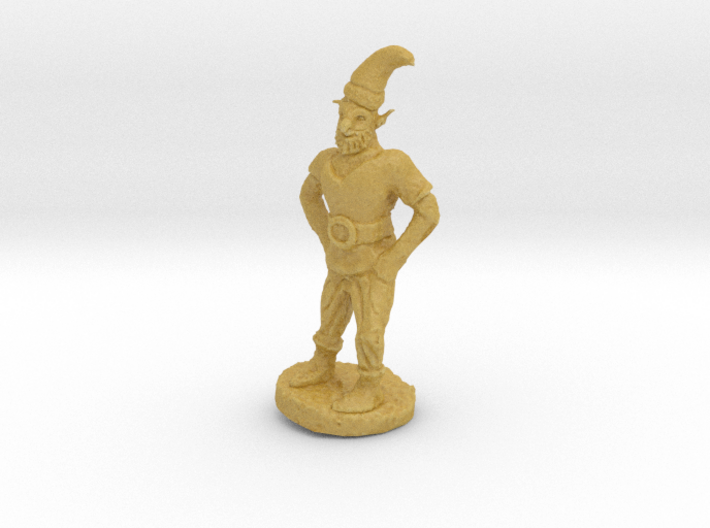 Gnome Mountaineer 3d printed 
