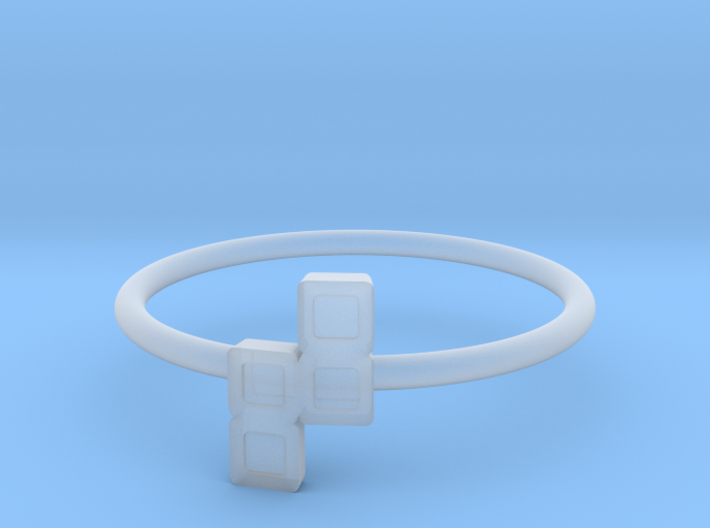 Block Puzzle Ring (Type-N) 3d printed
