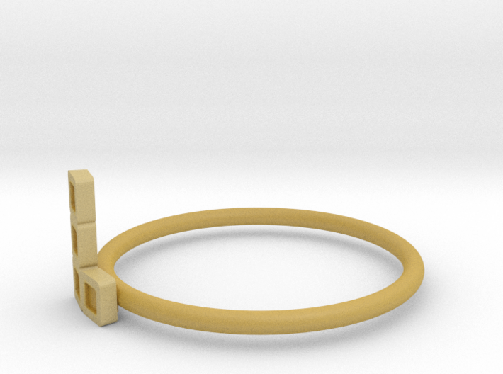 Block Puzzle Ring (Type-L3) 3d printed