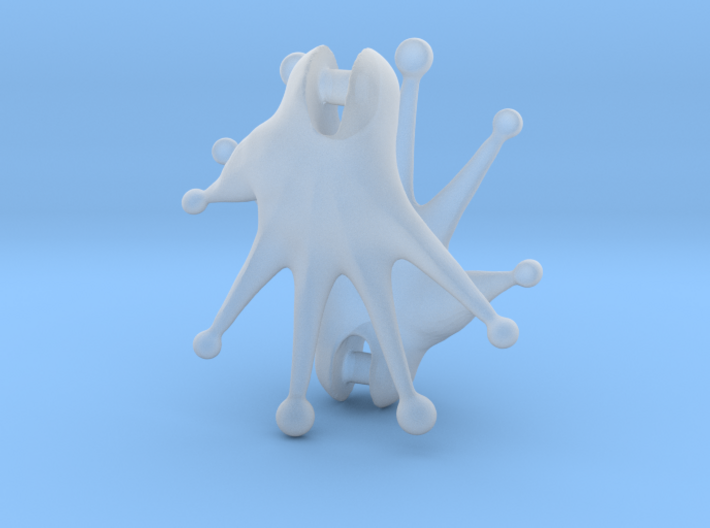 Froggy hand flippers for 'Storybook' BJD 3d printed