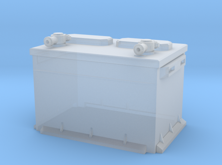 1:25 Standard Style Car Battery 3d printed