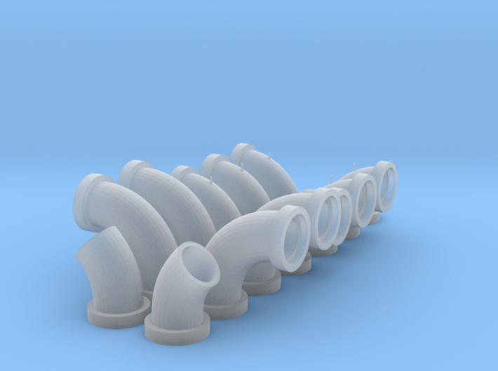 4.8mm Pipe Fitting Assortment 3d printed