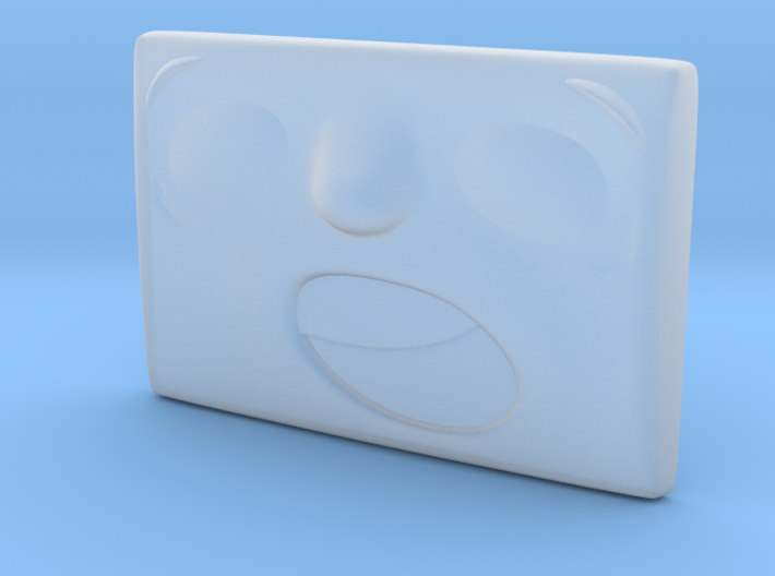 Small Surprised Face 3d printed