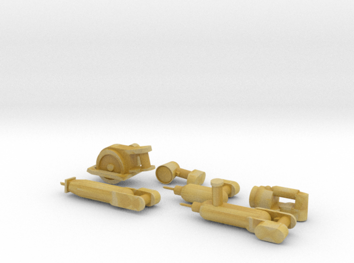 Brick-compatible cordless tool set 3d printed