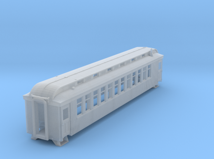HOn3 D&amp;RGW vestibule coach body 3d printed