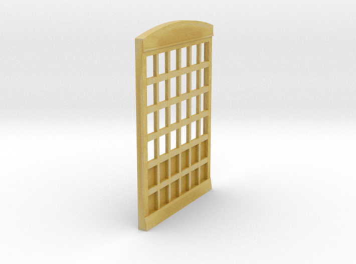 HO Scale Firehouse Door 3d printed