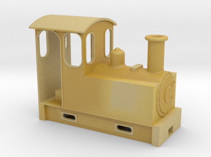 on18 tank locomotive couplers 3d printed
