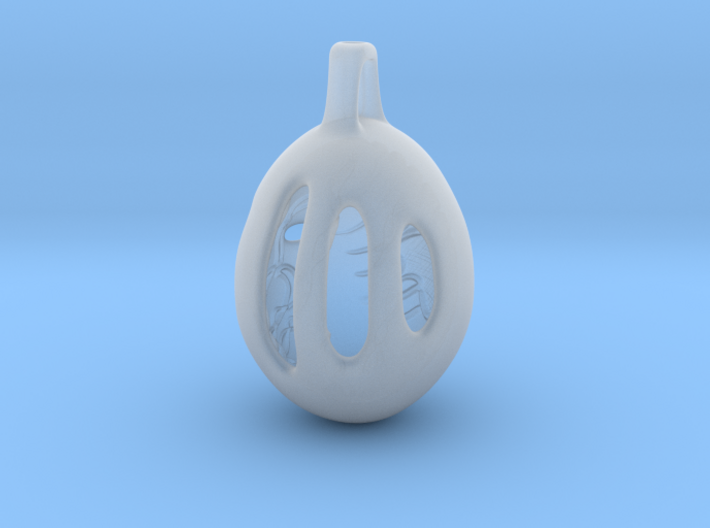 Orca Relief - Pendant - Orphic Eggs 3d printed
