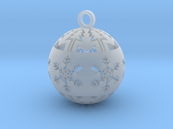 Large Christmas tree ball 3d printed