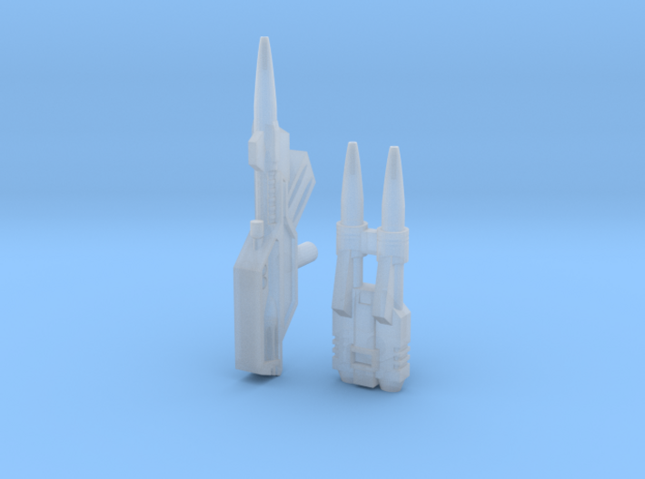 POTP Punch-Counterpunch Weapons 3d printed
